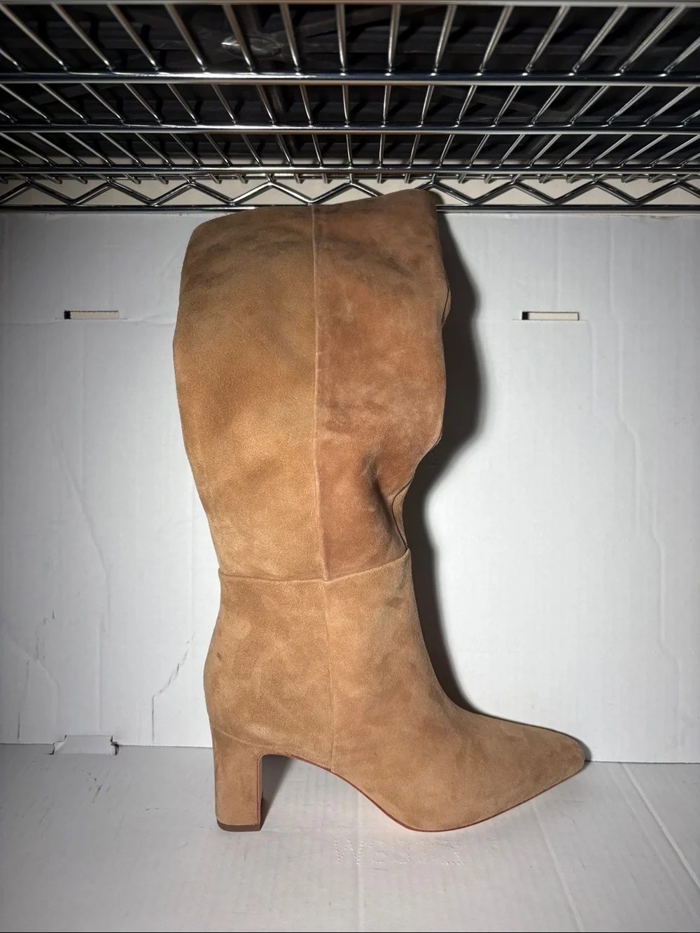J. McLaughlin Women's Eden Suede Boots Sand Size 8